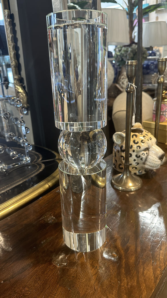 Crystal Ball Candlestick - Large