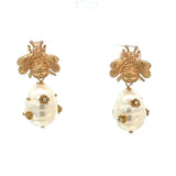 Bee Pearl Earrings