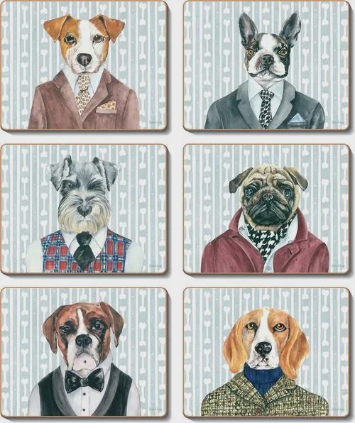 Dogs Dinner Coasters