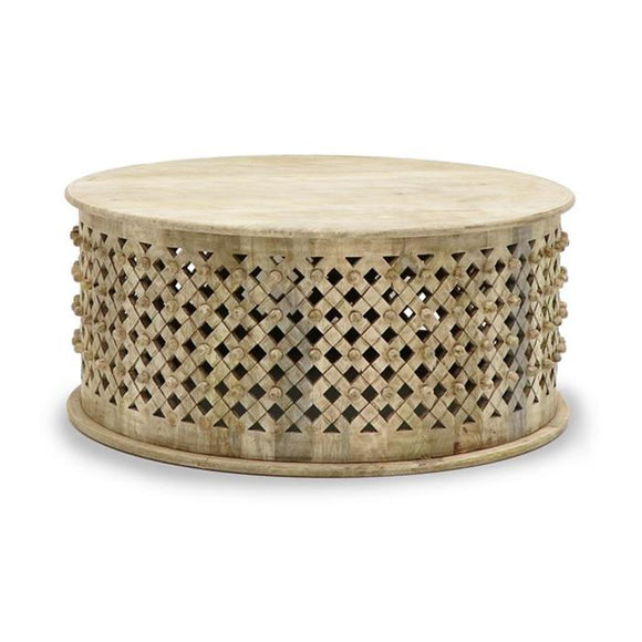 African Style Coffee Table Natural