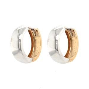 Double Sided Gold Hoops