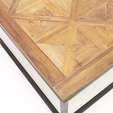 Recycled Pine Inlay Coffee Table