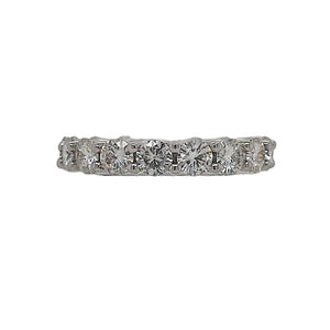 Eternity Moissanite Band