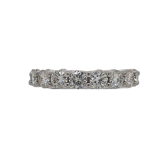 Eternity Moissanite Band