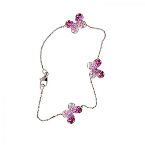 Ruby Pink Sapphire Bracelet