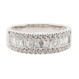 Diamond Band 18ct White Gold