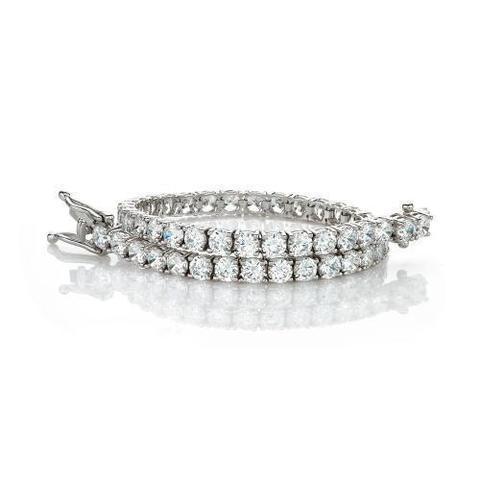 Diamond Tennis Bracelet 10.09  carats