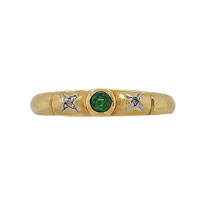 Stacking Ring in Emerald