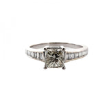 Princess Cut Diamond Ring 2.35 cts