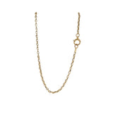Oval Belcher Link Chain in 9ct Yellow Gold