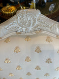 Cream Painted French Occasional Chair