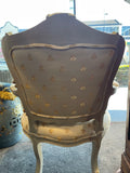 Cream Painted French Occasional Chair