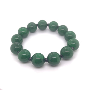 Treated Jadeite Bracelet