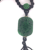 Large  Treated Jadeite Necklace