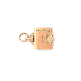 Antique Opening Bible Charm in 9ct Gold