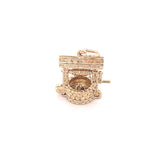Antique Wishing Well Charm in 9ct Gold