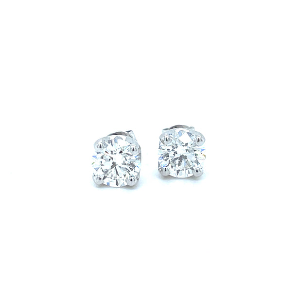 Diamond Stud Earrings 2.00carats