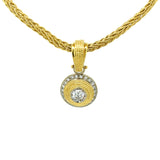 Italian Diamond Enhancer Pendant in 18ct Gold