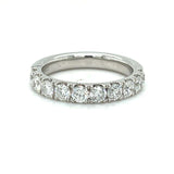 Diamond Half Eternity Band 1.20 Carats in 18ct White Gold