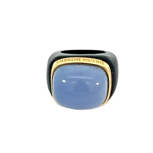 Bruni Bossio Ebony Chalcedony Ring