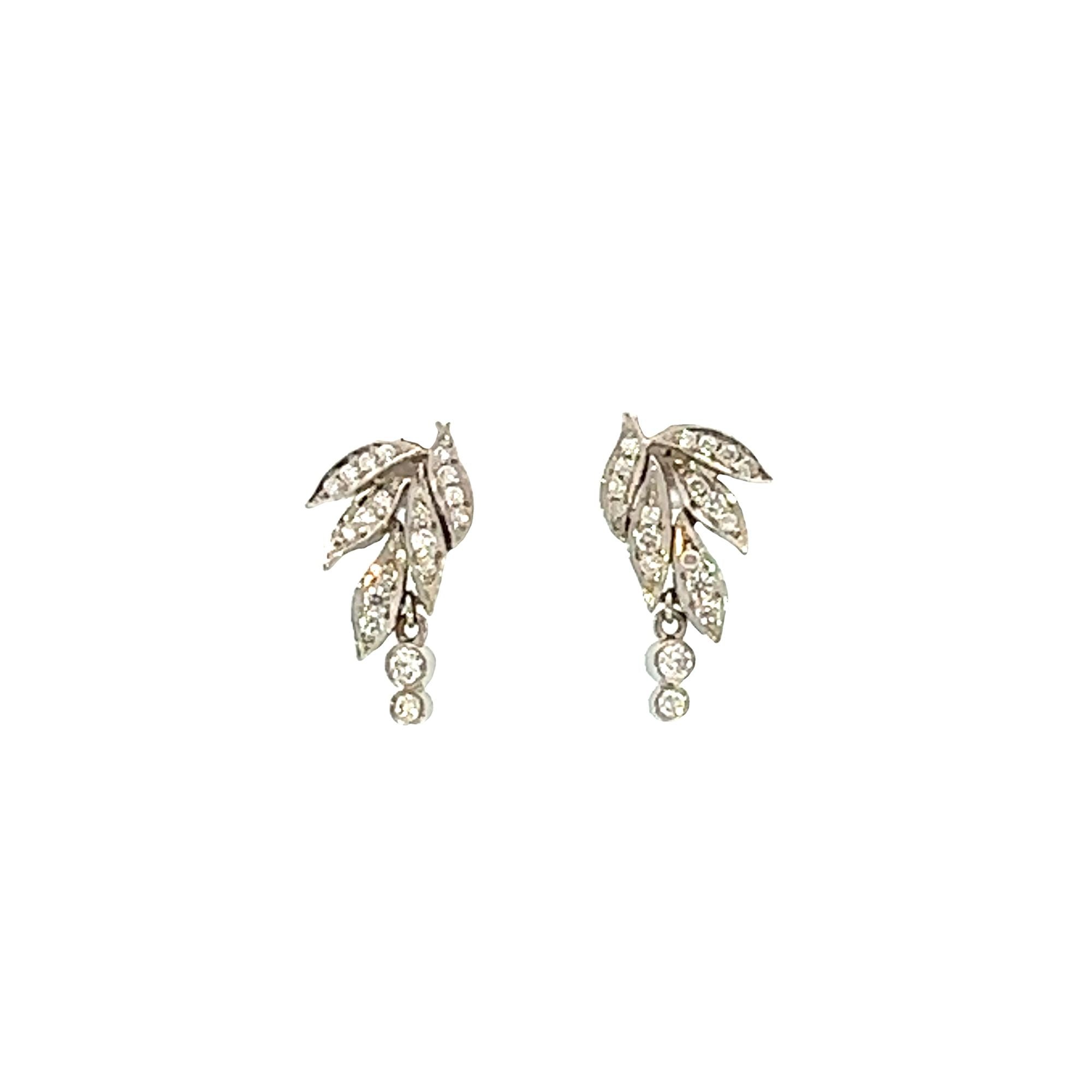 Vera wang diamond on sale earrings