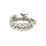 Diamond Tennis Bracelet  18ct White Gold 5.0 carats