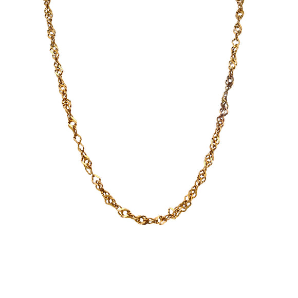 Yellow Gold Fancy Link Chain