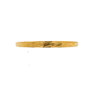 Gold Bangle in 18ct Yellow Gold