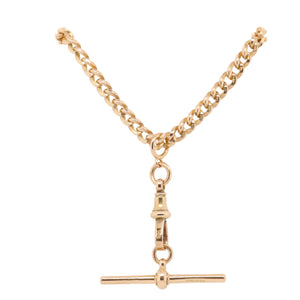 Victorian 9ct Rose Gold Fob Chain