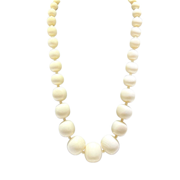 Ivory Bead Necklace