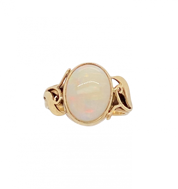 Cabochon Opal Ring