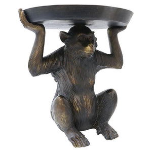 Monkey Pedestal Table Small
