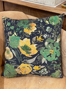 Green Flower Cushion