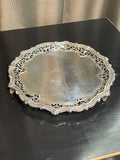 Antique Sterling Silver Salver Tray