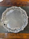 Antique Sterling Silver Salver Tray