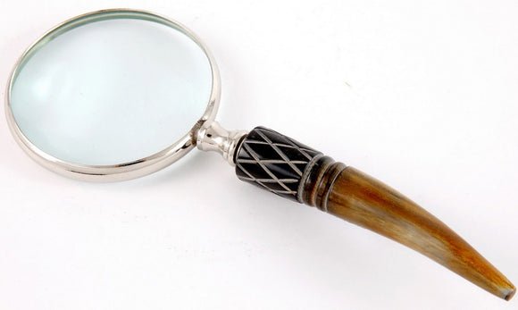 Magnifying Glass with horn handle