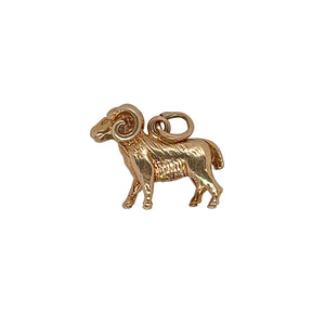Ram Gold Charm