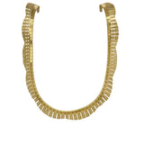 Italian Scalloped Necklace