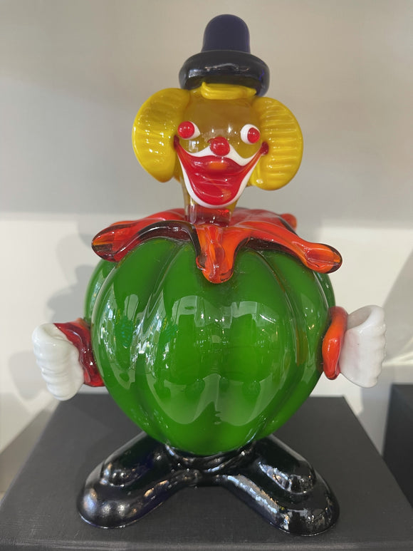 Murano Glass Round Clown