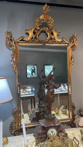 Vintage Gilt Italian Mirror