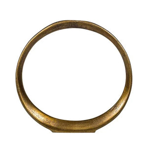 Gold Sculpture Ring Medium