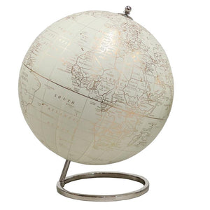 World Globe in White