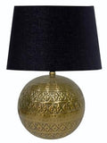 Brass Tonings Table Lamp with Black Shade