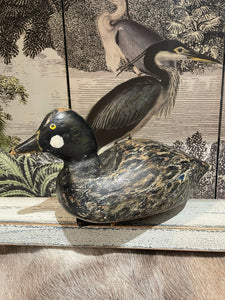 Vintage Wooden Decoy Duck