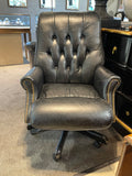 Bankers Adjustable Leather Chair