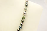 South Sea Black Pearl & Diamond Necklace