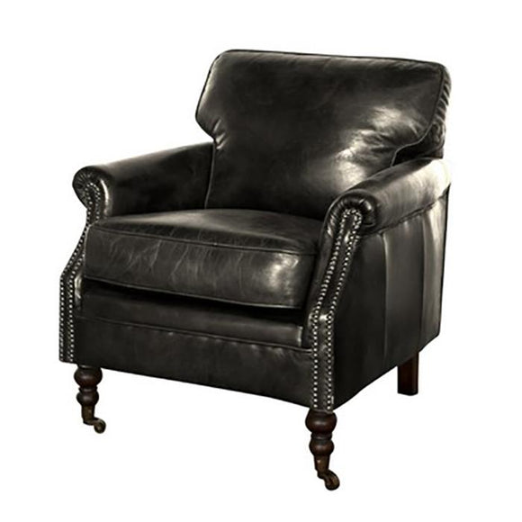 Leather Chair Black