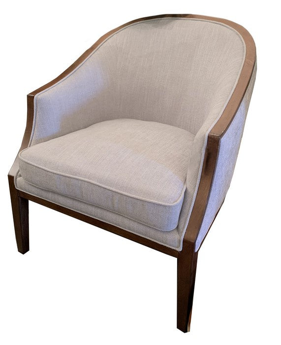 Linen Occasional Chair